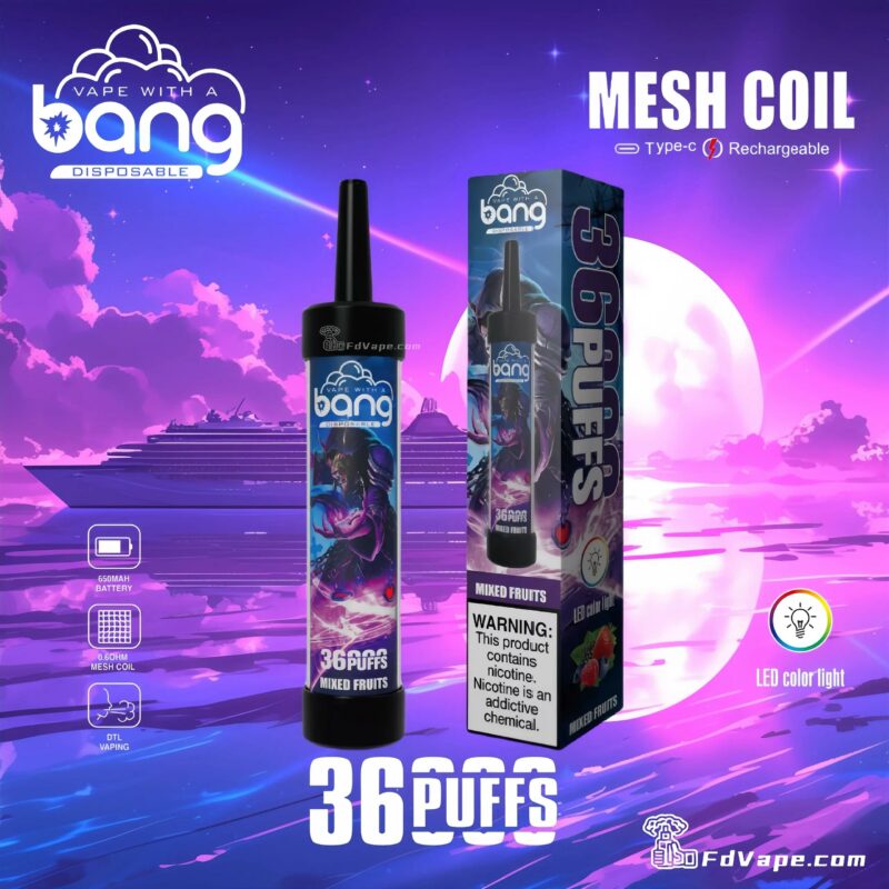 🔥 Bang King 36K - 36.000 Puff | MIN 50 PCS | Smart Dual Screen & Flavors Explosion! - Image 2