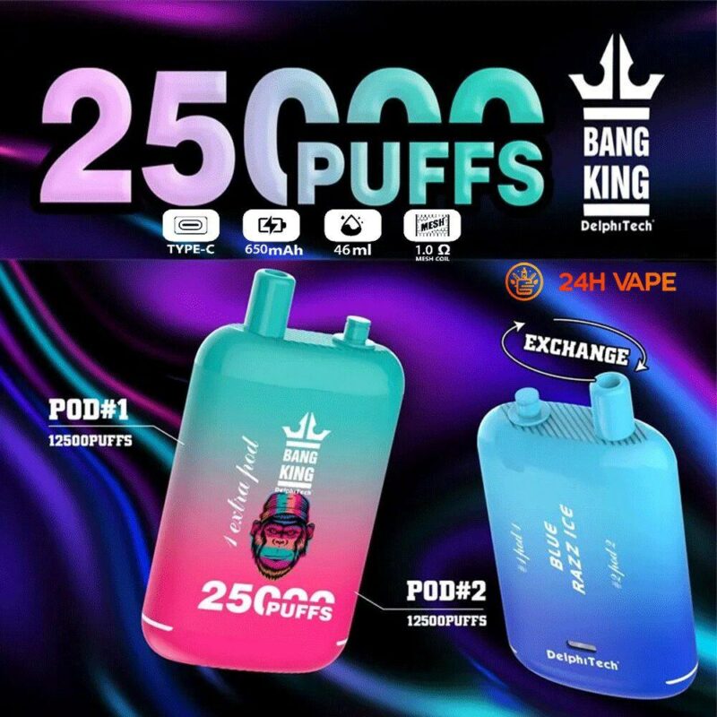 🔥 Bang King 25K - 25.000 Puff | MIN 50 PCS | Potenza e Gusto in Ogni Svapata! - Image 3