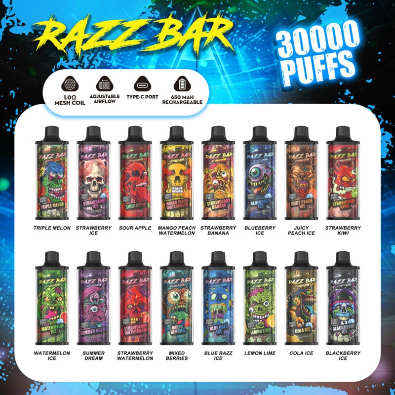 🔥 Razz Bar 30K – 30.000 Puff | MIN 1 PCS | Flavour Explosion! - Image 3