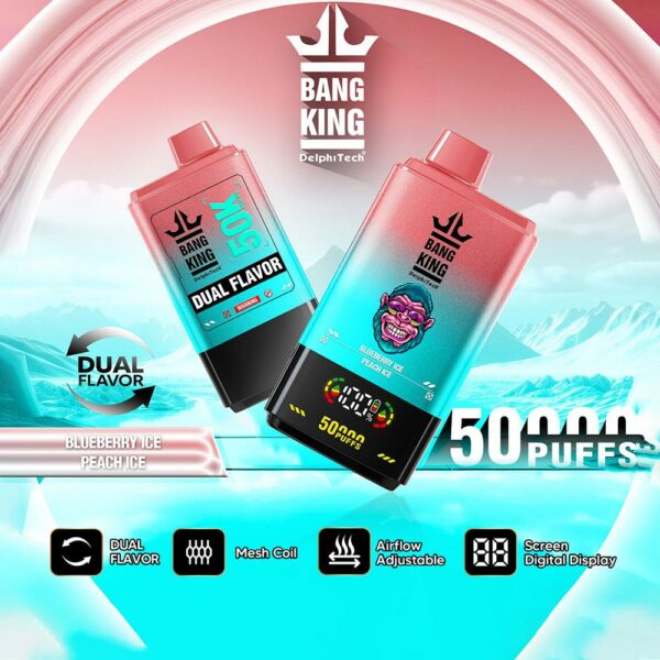 🔥BANG KING 50K - 50.000 Puff | Doppio Sapore | Ordine minimo 1 pcs