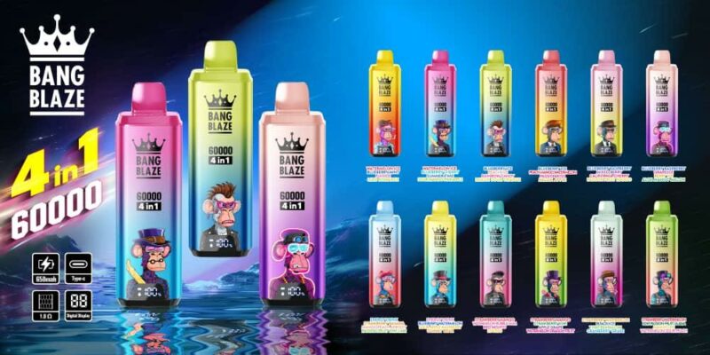 Bang King 60K – 4-in-1 Disposable Vape | 60.000 Tiri – 4 Gusti Selezionabili