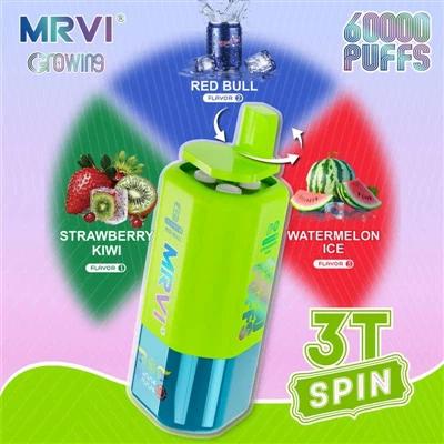 MRVI 60K | 60.000 Puff | 3 Gusti in 1 | Min. 5 Pz | Dual Mesh + Display