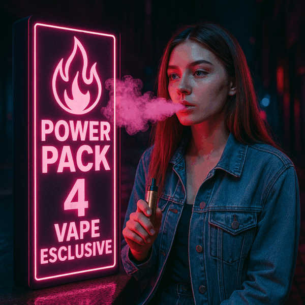 🔥 Power Pack – 4 Vape Esclusive