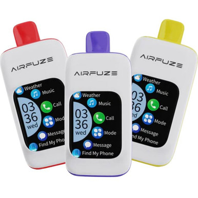 Airfuze Smart Pro 40000 Puff – Vape con schermo touch, musica e chiamate in Super Pack da 5 pezzi