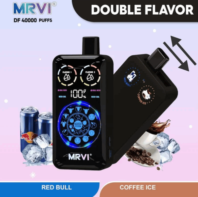 MRVI DF 40000 doppio sapore con display a schermo intero