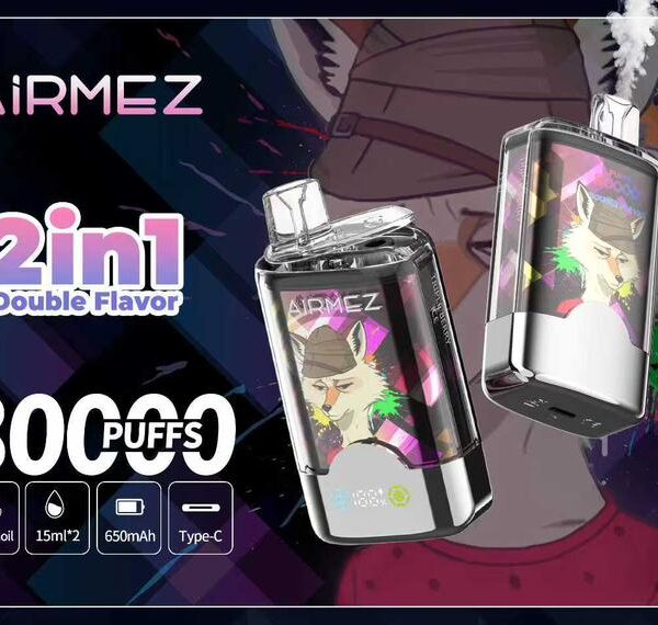 Airmez Fox 80K β Vape 2 in 1 80.000 Puff con Display LED