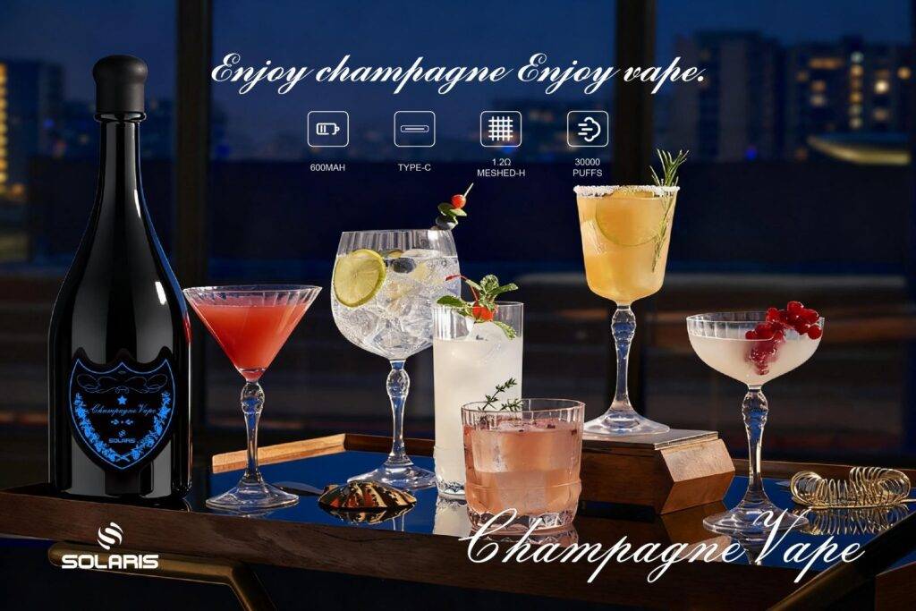 Don Perignon Vape 30000 Puff bottiglia premium 10 gusti