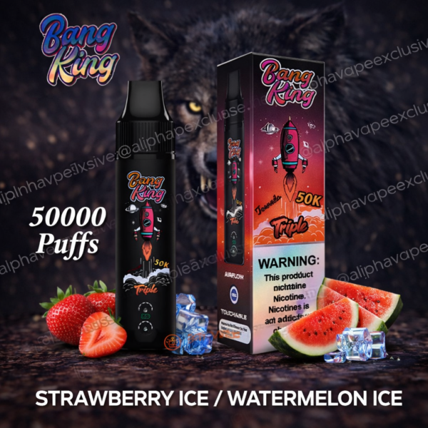 Bang King Triple 50K – Vaporizzatore 3-in-1 Triplo Gusto (50.000 Puff)