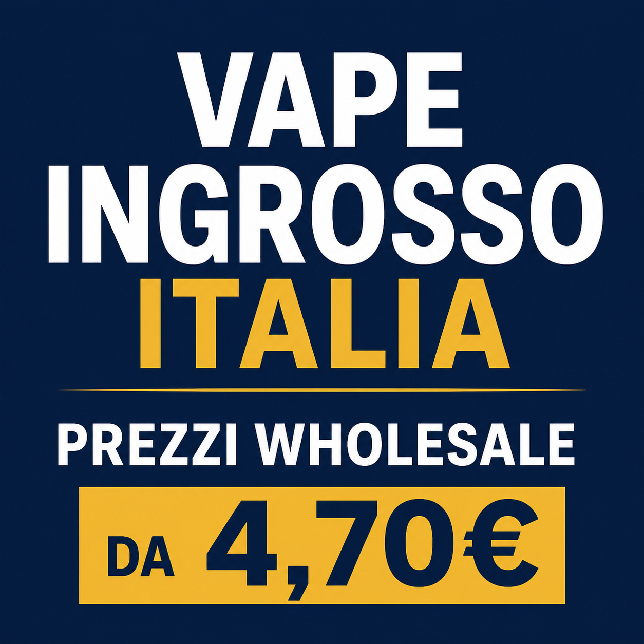 Vape ingrosso Italia con prezzi wholesale da 4,70€ Alpha Vape Official