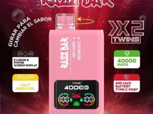 Razz Bar 40K Ingrosso – vape 40000 puff doppio gusto