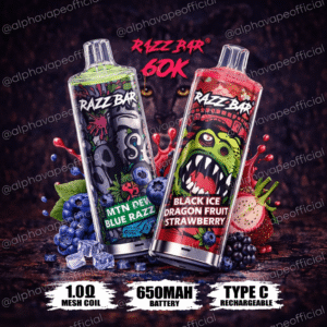 Razz Bar 60000 Puff Ingrosso – Vape 60K Minimo 50 Pezzi
