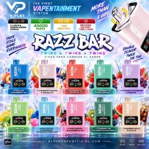 Razz Bar 40K Twins Ingrosso – 40000 Puff Dual Flavor Wholesale