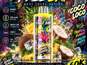 Razz Bar 60K Coco Loco – Alpha Vape Official