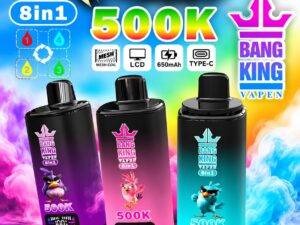 Bang King 500K 8-in-1 Ingrosso Alpha Vape Official