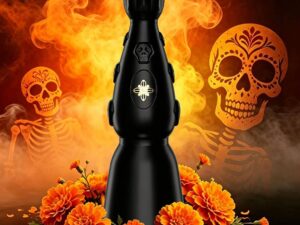 Humo Azul Dark Night Edition 24K immagine promozionale con teschi arancioni