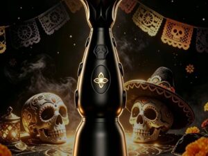 Humo Azul Dark Night Edition 24K immagine promozionale nel deserto con teschi