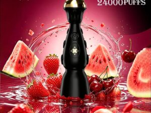 Humo Azul Dark Night Edition 24K gusto Strawberry Watermelon Cherry