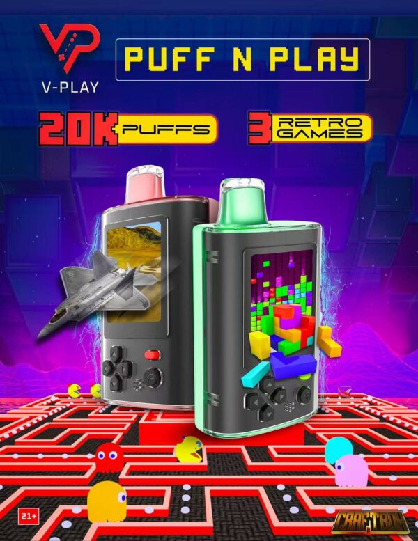 V-Play 20K con batteria 850 mAh e ricarica USB-C