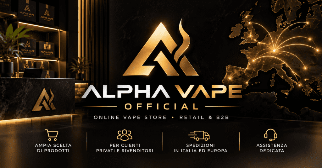 Alpha Vape Official – shop online di vape per clienti privati e rivenditori